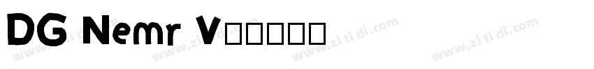 DG Nemr V0字体转换